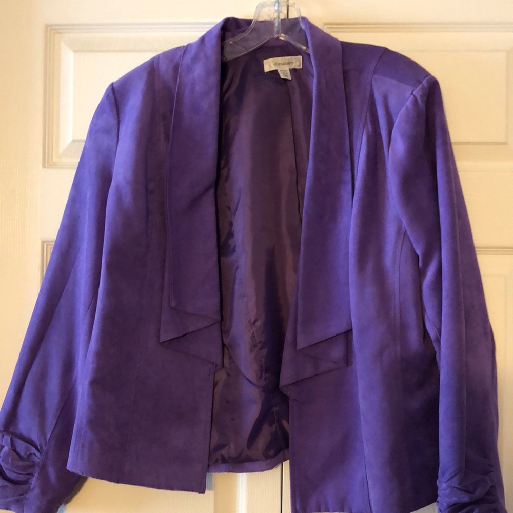 Gorgeous purple blazer